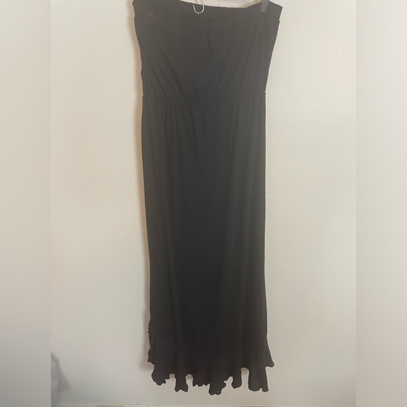 Black Maxi Summer Dress Medium - Picture 6 of 6